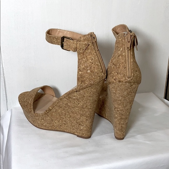 Cork wedges Size 6.5 - Picture 3 of 3